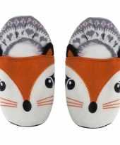 Pluche kersenpit warmte magnetron vossen sloffen pantoffels volwassenen